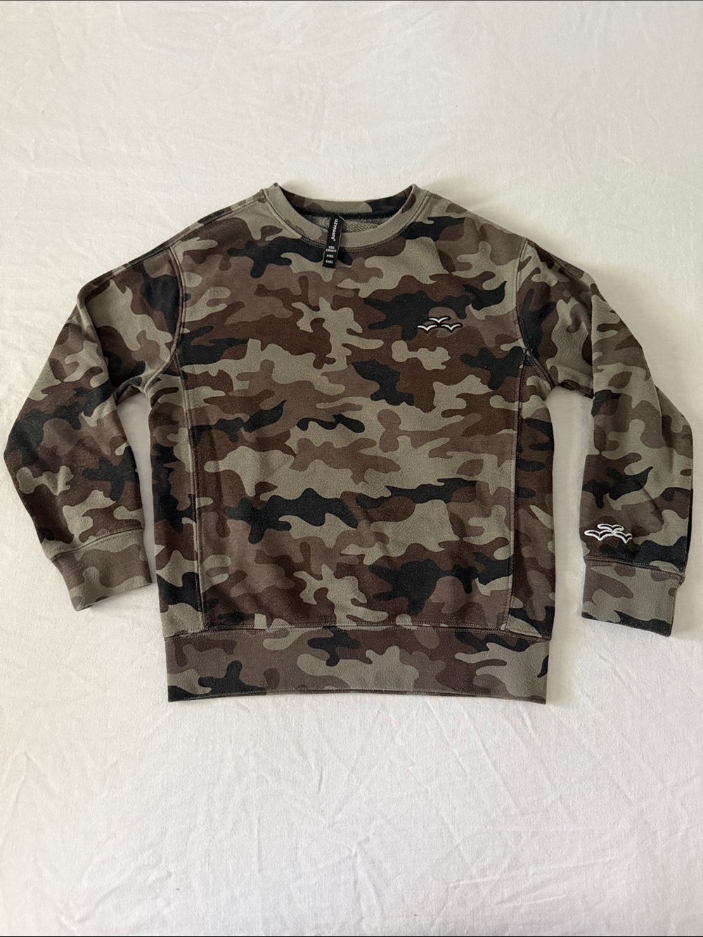 Lazypants Camo Crewneck Sweatshirt - Green Camo